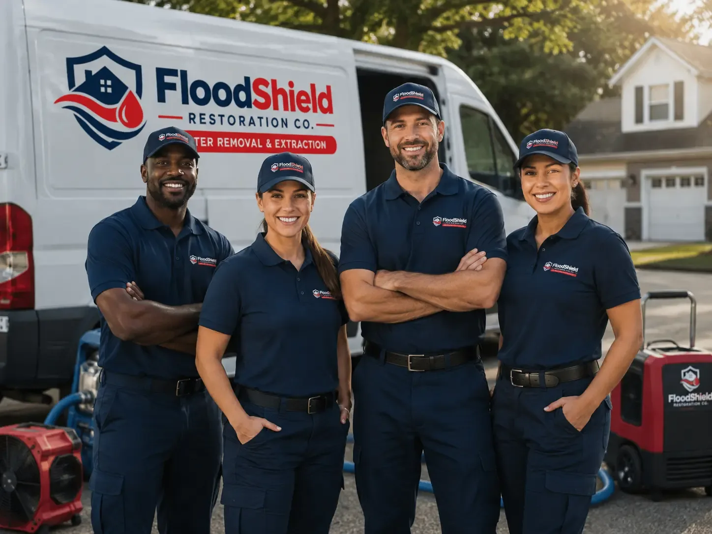 Flood Damage Restoration company in Lawndale, IL