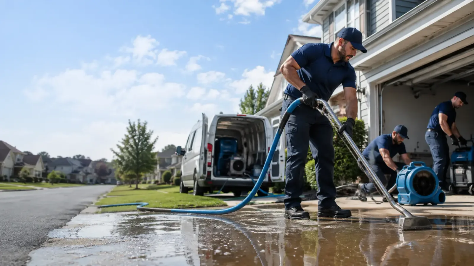 Flood Damage Restoration in Lawndale, IL